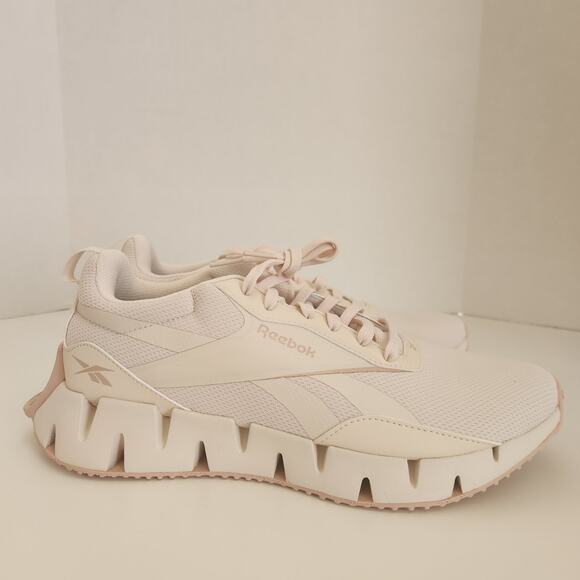Reebok Women's Zig Dynamica STR Running Shoes, Pink Women's Size 11 - Picture 2 of 9